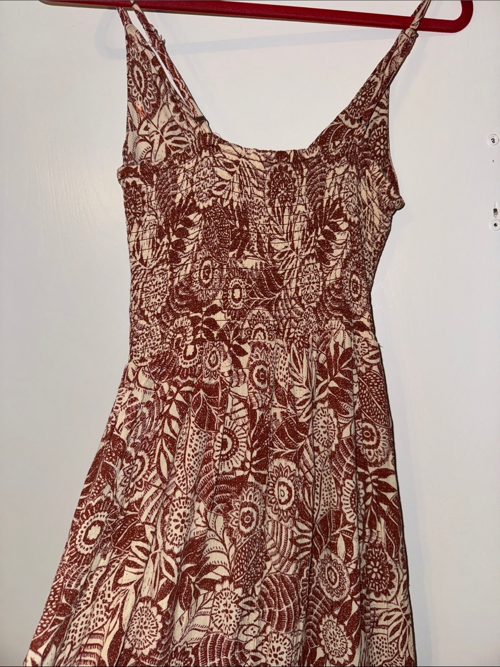Angie Floral Twisted Front Midi Dressed - Picture 3 of 4